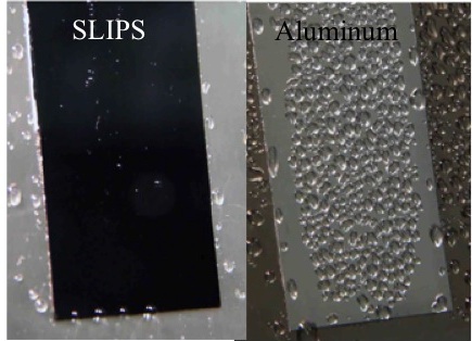 Fig. 6: Thawing droplets