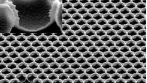 Fig. 3: Highly regular porous